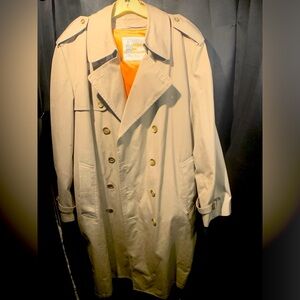 Vintage London Fog Double Breasted Trench Coat